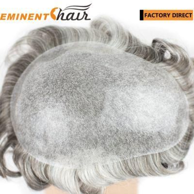 Factory Direct Custom Full Skin Base Men&prime; S Toupee