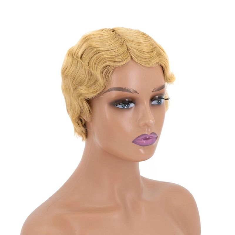 Kbeth Short Women Wig Ombre Brown Color 2021 Fashion Cool Long Lasting 10 Inch 12 Inch 613 Brazilian Virgin 10A Custom Ladies Wigs for Holiday Season