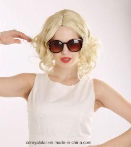 Fashion Natural Marilyn Monroe Short Curly Hair Full Lace Wig