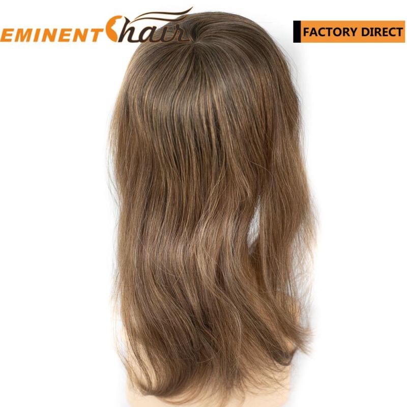 Hotsale Natural Effect Lace Front Mono Virgin Hair Women Hair Piece