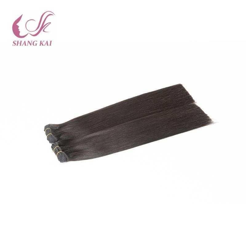 Factory Wholesale 100% Human Virgin Remy Brazilian Hair Weft