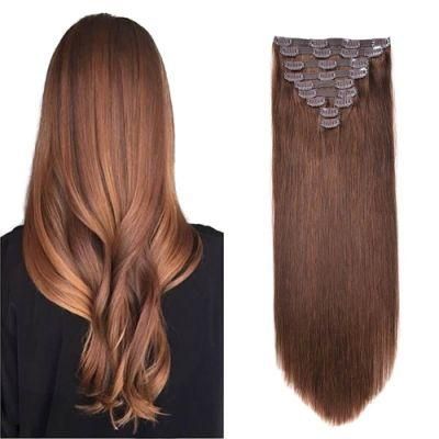 Hot Selling! ! 100g-200g Fast Shipping Clip in Hair Extensions