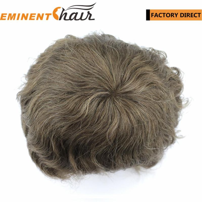 Durable Remy Hair Men′s Toupee