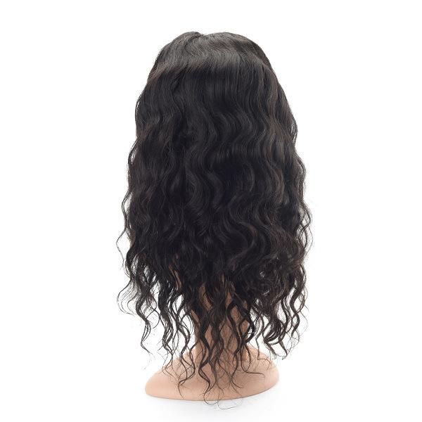 Stock Front Hairpiece Body Wave Black Color Ready for Shipment