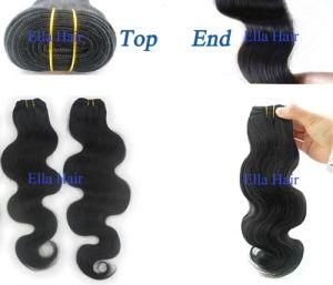 Virgin Peruvian Hair Weave Body Wave Natural Color 100% Remy Human Hair Extensions Accetp Sample and Customized Order (EL0056)