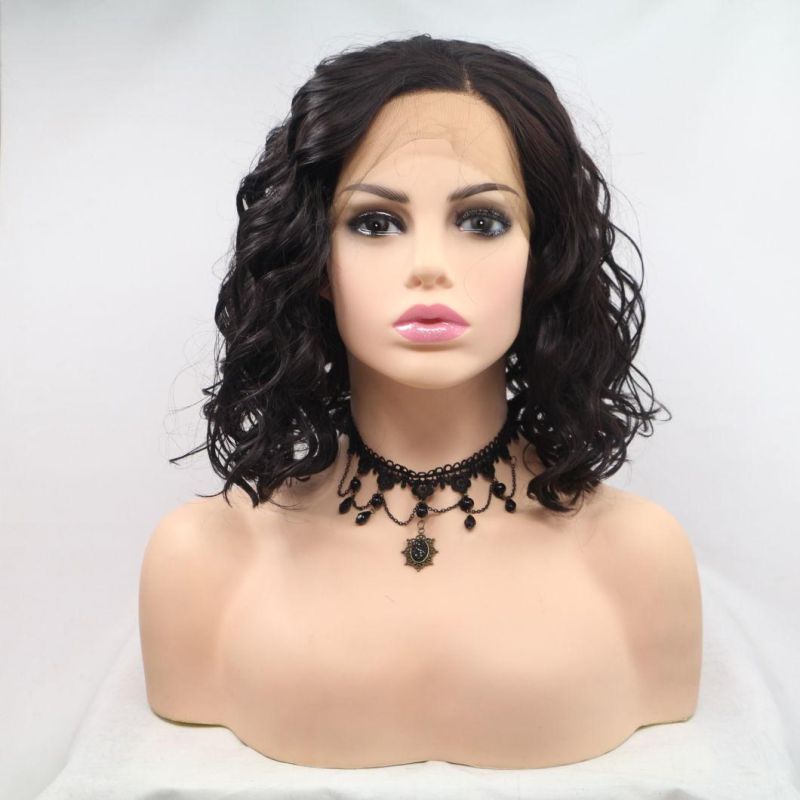 Top Quality Long Colored Lace Frontal Wig Synthetic Hair Wigs