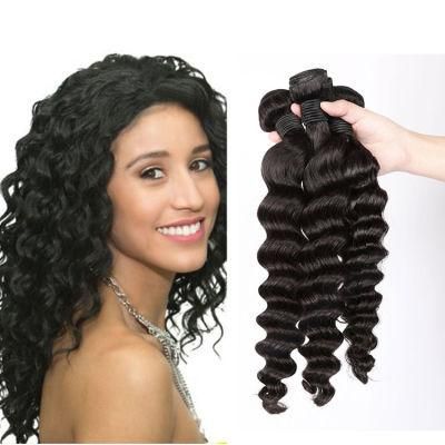 Luxuve Fh 36 Inch Cambodian Raw Hair Cuticle Aligned Virgin Bundles Mink Hair Deep Wave Hair Bundles