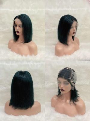 100% Human Hair Wholesale Virgin Hair Front Lace Wig