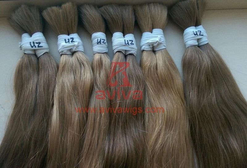 Original Natural Virgin Remy Cuticles Intact Human Hair Bulk