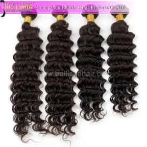 Wholesale Deep Wave Hair Weaves Brazilian Remy Virgin Human Hair