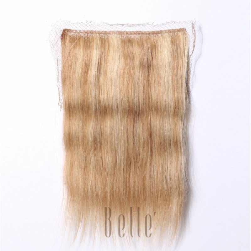 Belle Fishnet Hairpiece Hair Extension with 100% Remy Hair