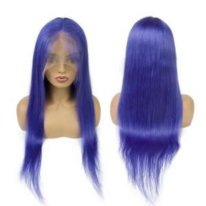 Purple Color Popular Human Full Lace Wigs Enough Stocks Wig From Morein Hair