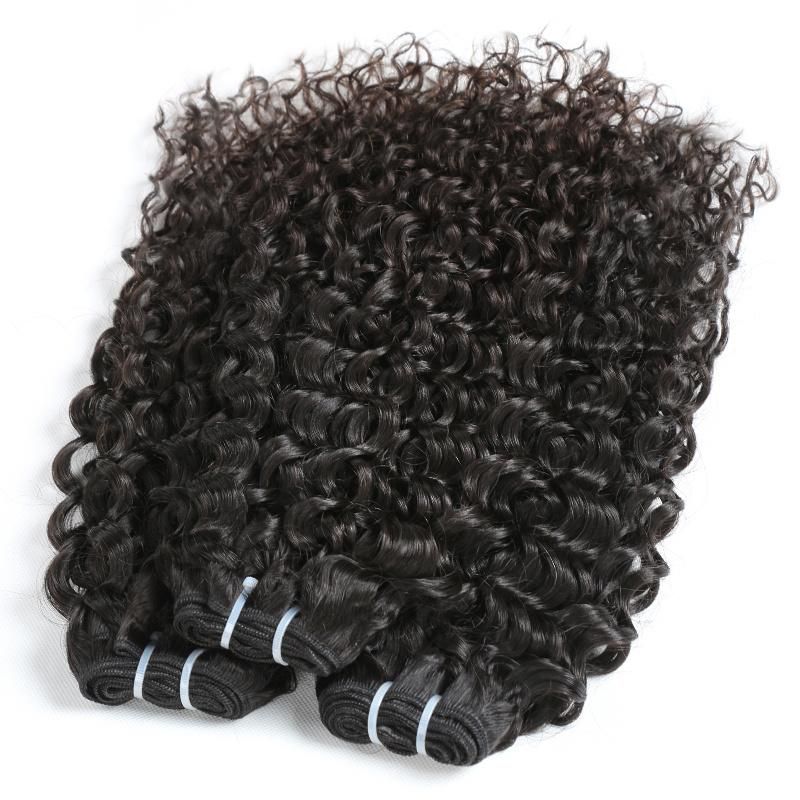 10A Mink Virgin Brazilian Human Hair Bundles with Closure