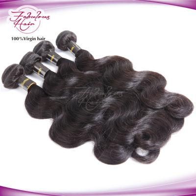 Body Wave Natural Black 100% Peruvian Human Virgin Hair Extension