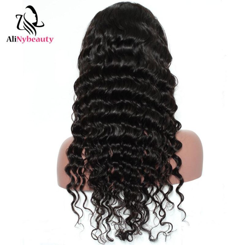 100% Human Hair Indian Malaysian Lace Front Wig