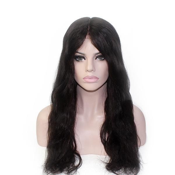 Lw887 French Lace Base with Thin Skin Perimeter Hair Replacement for Women