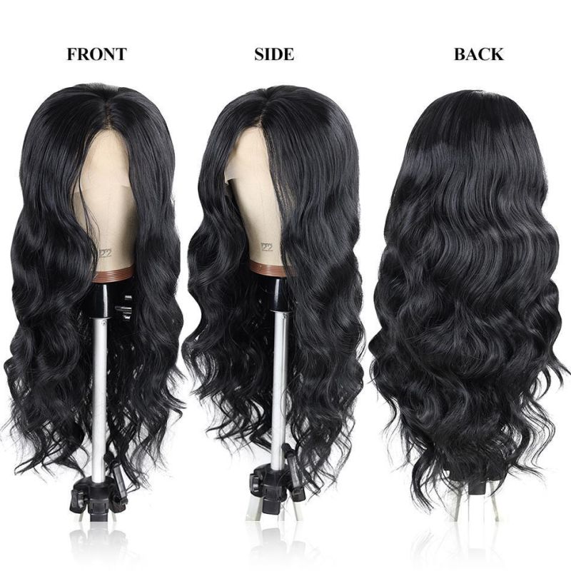Top Quality Synthetic Hair T Lace Front Wigs Soft Natural