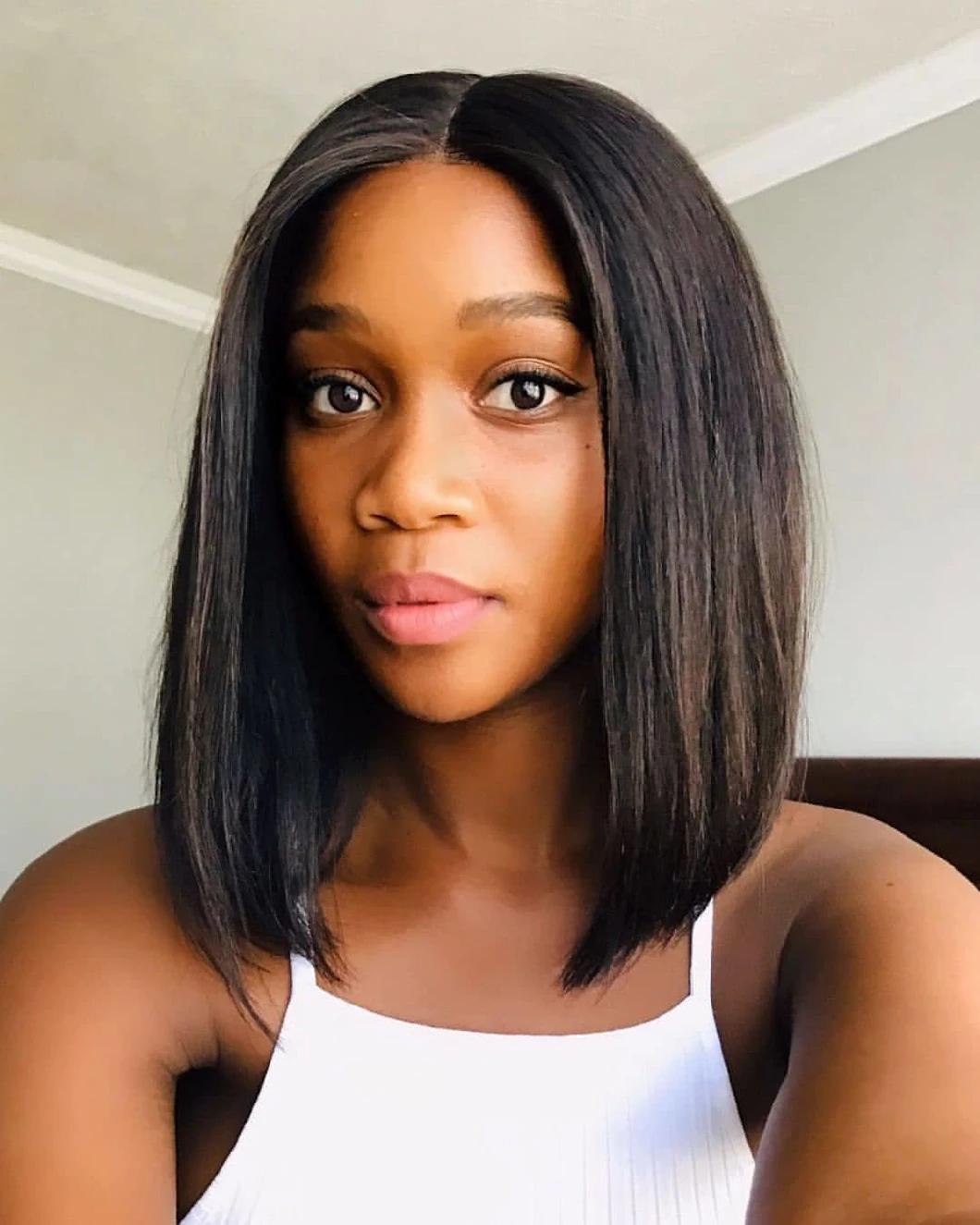 Kbeth Human Hair Wig Blonde Swiss Lace Front Remy Unrocessed Color Bob Cut Deep Part Straight 8′′ 10′′ 12′′ 14′′ 16′′ Pre Plucked Hairline Isee Hair Short Wigs