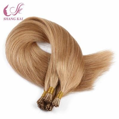 Double Drawn 100% Human Hair Stick/I-Tip Extension