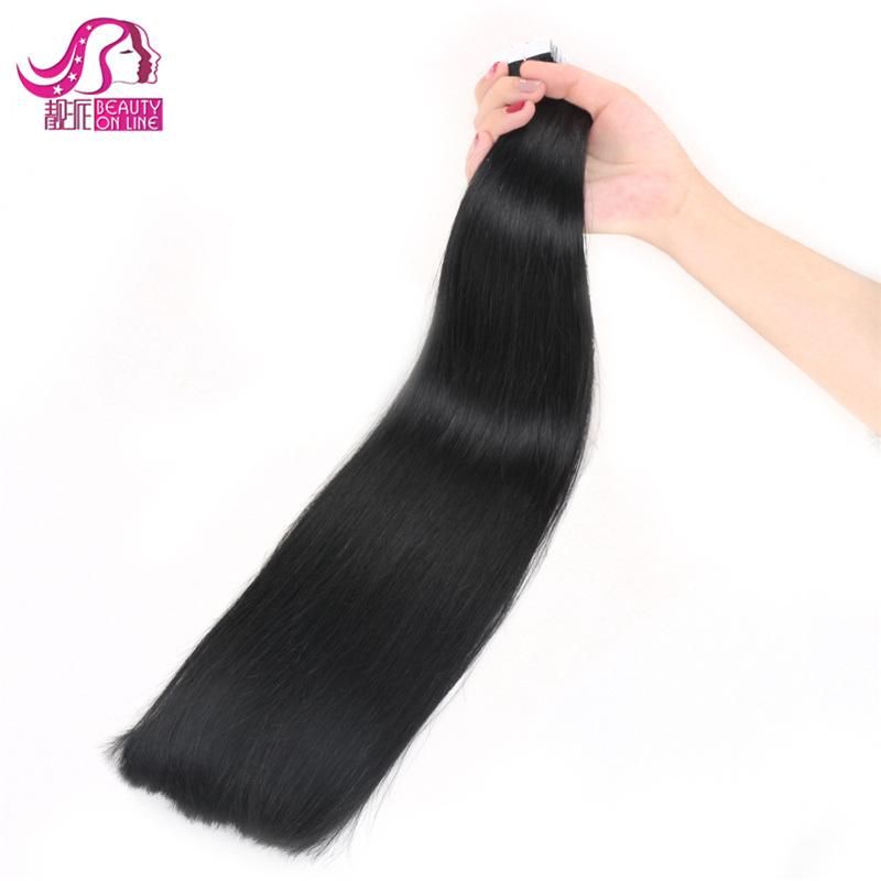 Straight Wavy Curl 20PCS Tape on Hair