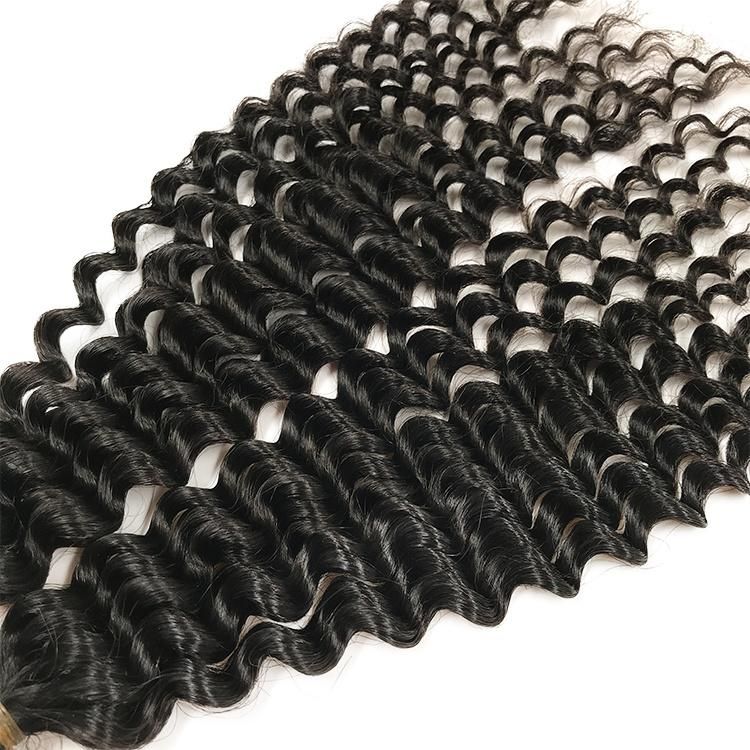 Wholesale High Quality Kinky Curly Flat Tip Hair Extensions 100% Double Drawn Remy Human Hair Extension