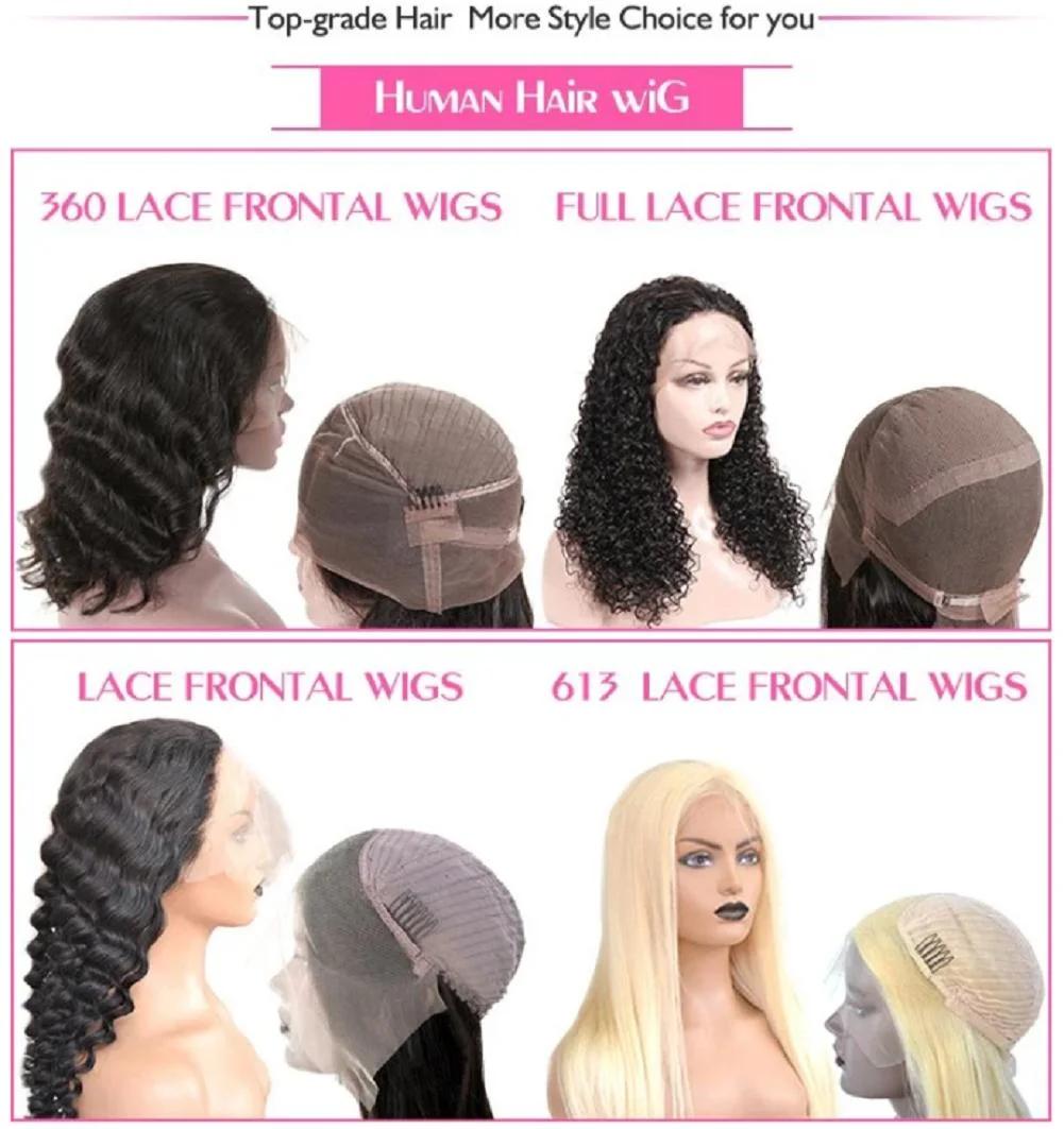 Top Quality T Part Lace Wigs Human Hair Ombre Curly Lace Front Human Hair Pre-Plucked Remy Wigs