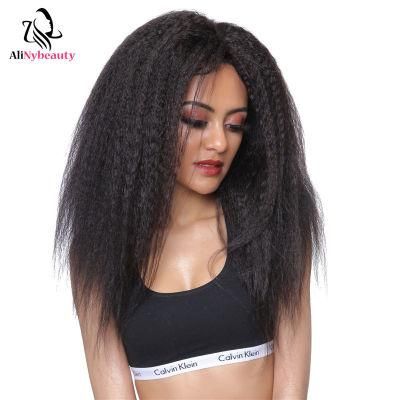 Virgin Human Hair Lace Front Wig with Baby Hair