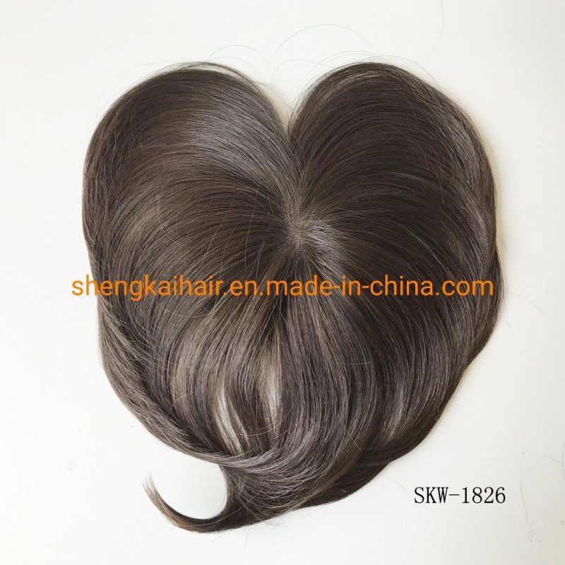 Wholesale Quality Handtied Synthetic Hair Women Hair Topper