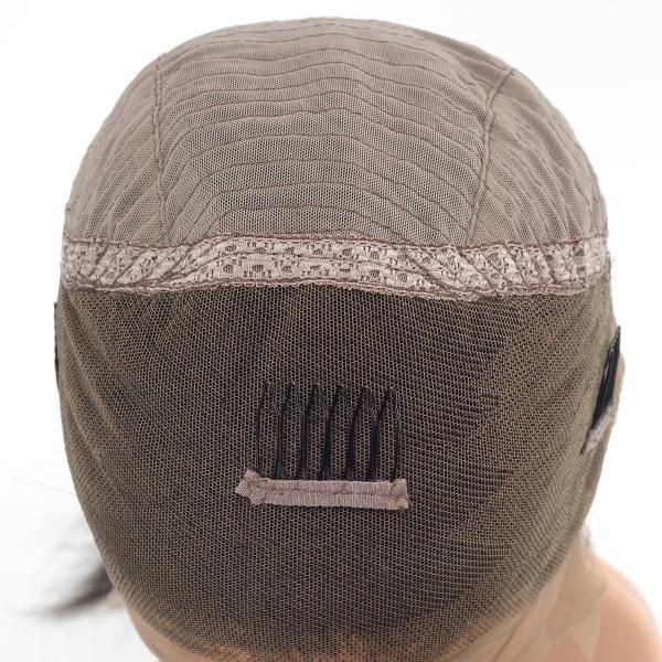 360 Lace and Machine Weft Base Stock Women’ S Natural and Straight Hairpiece