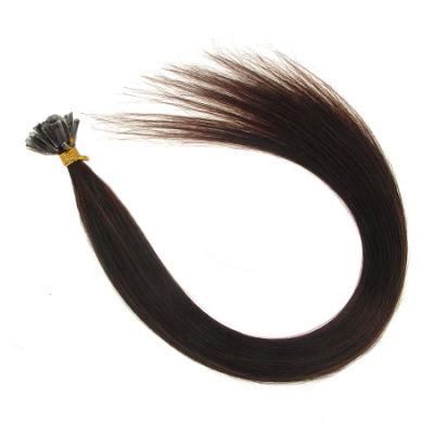 Straight Machine Made Remy Hair Extensions 1g/PCS 50PCS/ Set Straight Keratin I Tip Human Hair