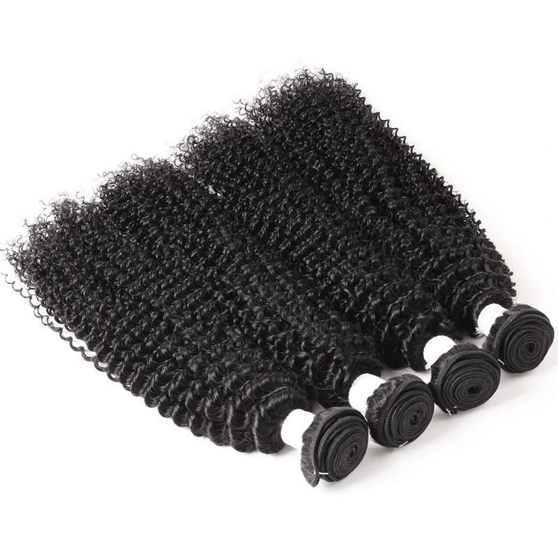 Wholesale Kinky Curly Human Hair Bundles Brazilian Hair Weaves