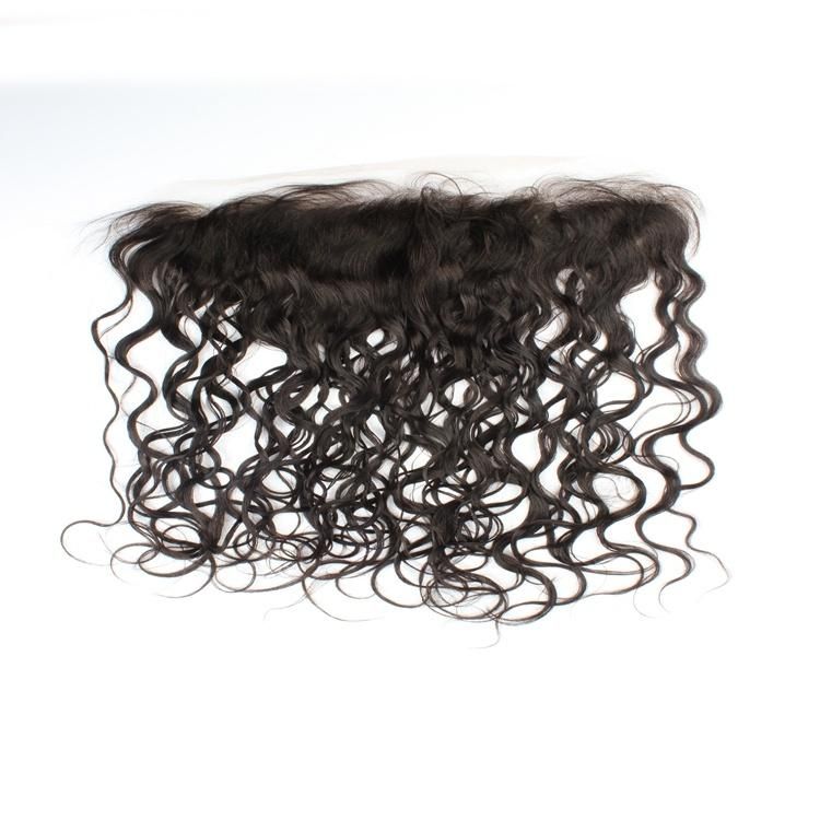 Kbeth Drop Shipping Silk Base 13*4 Lace Frontal Closure with Bundle Virgin Brazilian Human Hair Kinky Curly Lace Frontal Closure Hair