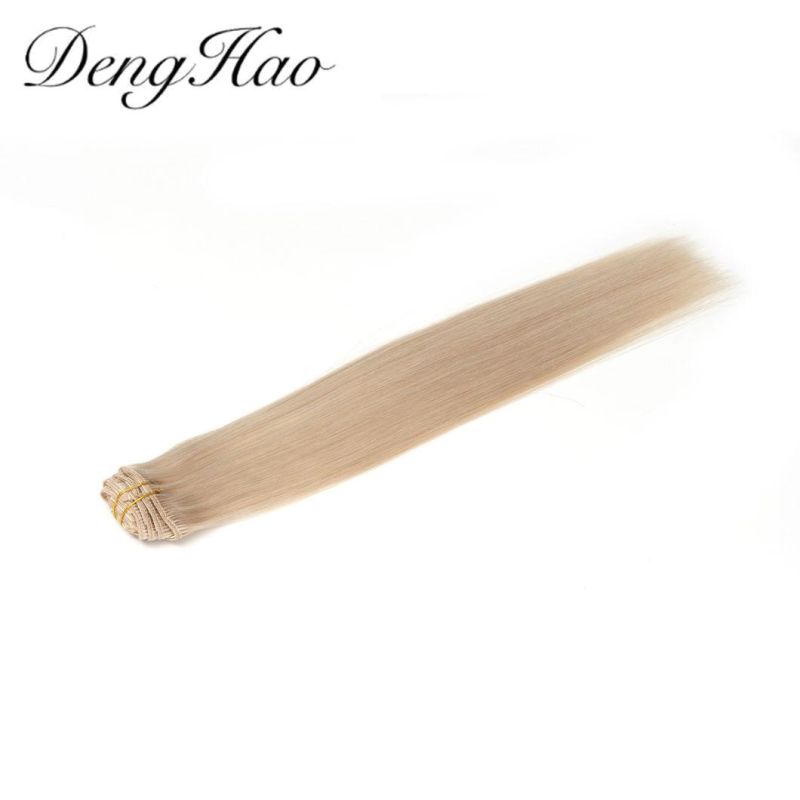 Wholesales High Quality Braizlian Human Hair Remy Hair Clip in Hair Extension