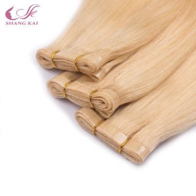 European Hair Skin Weft Machine Tape Hair Extensions