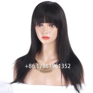 Evermagic Lace Front Wigs 8A Straight Brazilian Remy Hair Human Hair Wigs for Charming Women Natural Color with 130density Free Shipping