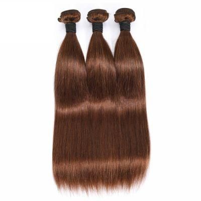 Top Quality Virgin Dark Brown Color Malaysian Hair Straight Bundle