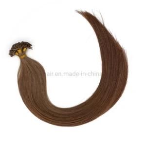 Brazilian Natural Remy Extension Double Drawn Flat Tip Hair with Italian Karatin