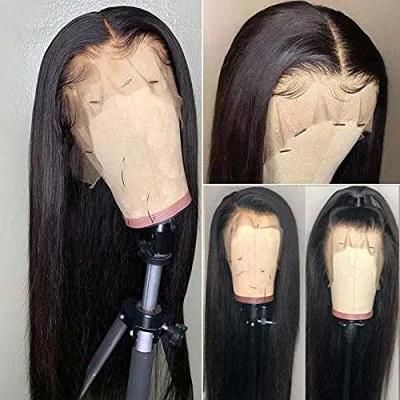 Straight Lace Front Wigs Human Hair 150% Density Pre Plucked Human Hair Wigs