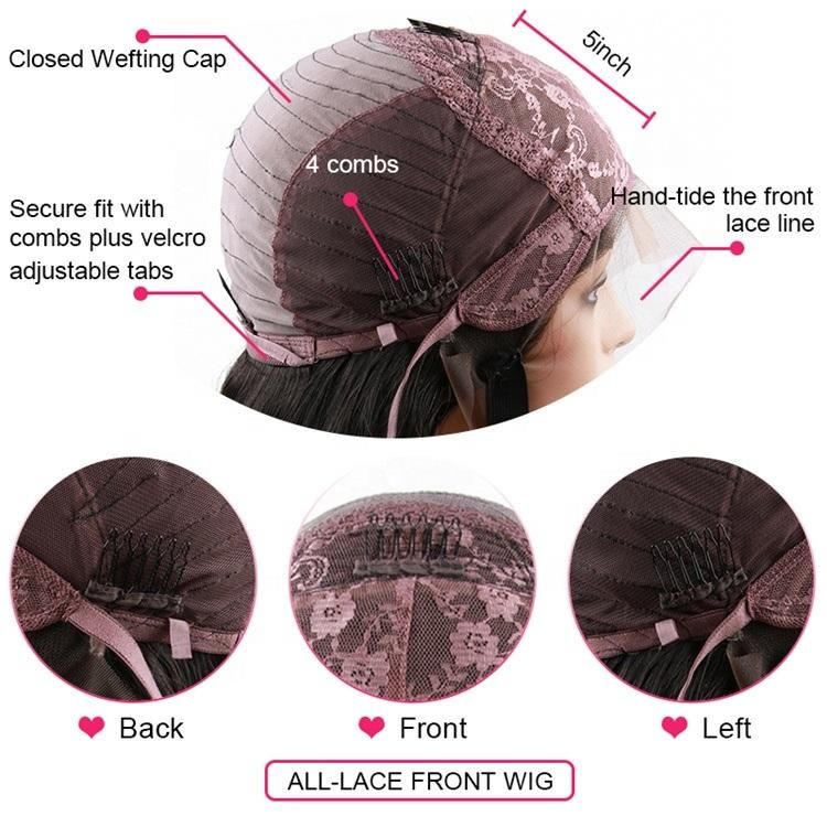 Kbeth Pink Mood Women Wigs Good Quality 2021 Fashion Aliexpress Hotsale Drop Shipping Brazilian Hair Custom Available Short Straight 5*5 Human Hair Wig