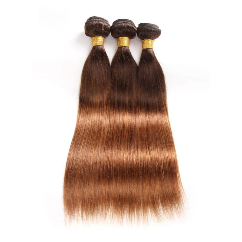 Brazilian Straight Human Hair Bundles Ombre Bundles with Closure Brazilian Straight Human Hair Bundles with Lace Closure Remy Hair Weave Extensions