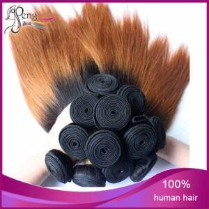 1b/27# 2tone 100% Virgin Remy Human Hair Weaves Bundle Stright