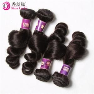 Factory Price Natural Black #1b Color Virgin Filipino Human Hair Loose Wave
