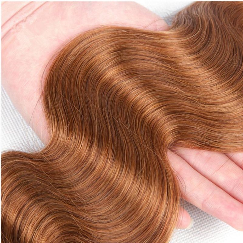 #1b/30 Ombre Color Body Wave Remy Brazilian Human Hair Weft