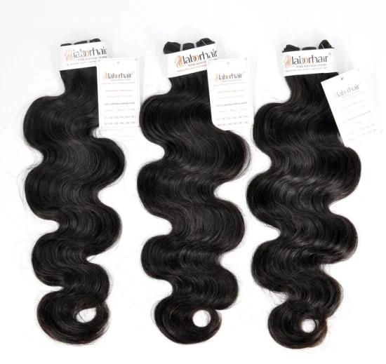 10A Natural Black Color 100% Virgin Human Hair Extensions