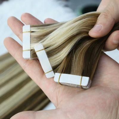 100% Human Remy Hair Tape in Hair Extensions