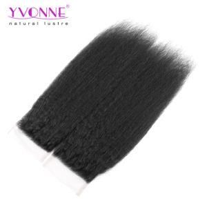 Brazilian Kinky Straight Virgin Hair Closure 4X4 Free Part Human Hair Lace Closure Natural Color Free Shipping