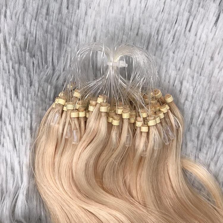 Wholesale Indian Human Hair Raw Body Wave Micro Loop Ring Hair Extensions