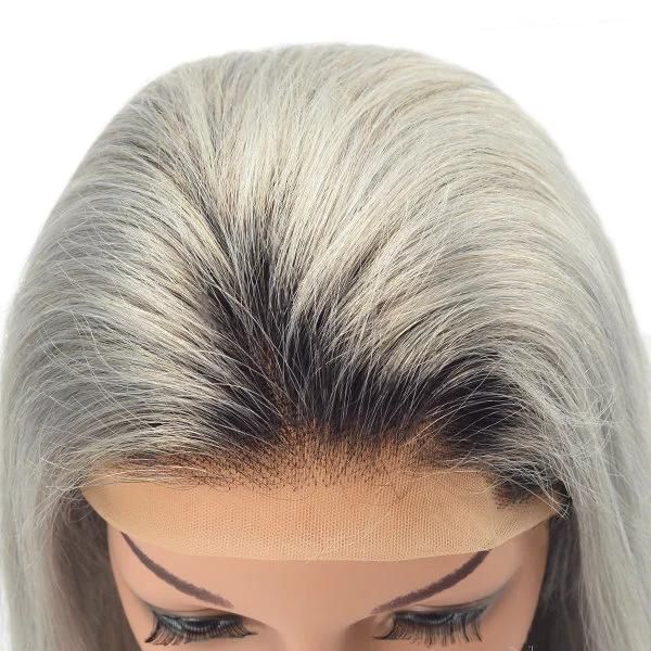 Lace Front Wigs Tip Color Stock Women Hair Systems