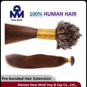 Nail Human Hair Extension Indian Human with Hair Extension