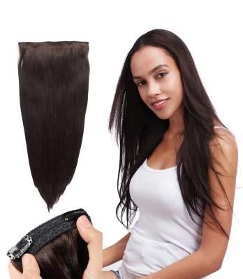 Human Hair Extension Clip in Hair Extensions 7PCS for Full Head (AV-CHL07-14-2)